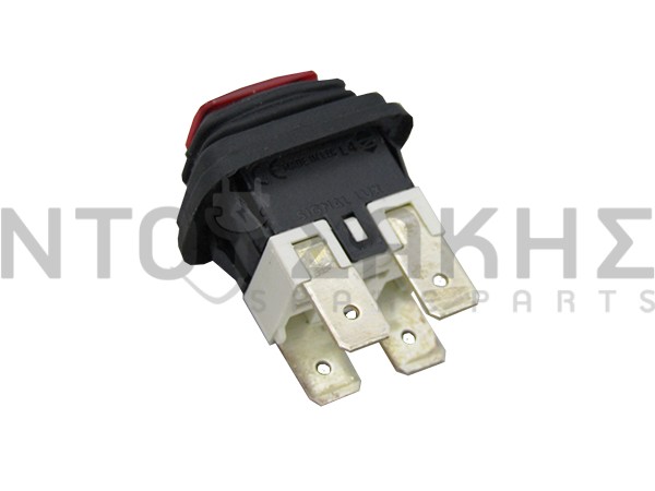 Εικόνα 2 για ΔΙΑΚΟΠΤΑΚΙ POP ΚΟΚΚΙΝΟ 16Α 250V