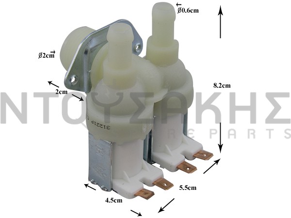 Εικόνα 1 για ΒΑΛΒΙΔΑ ΠΑΓΟΜΗΧΑΝΗΣ 3/4΄΄ Φ12ΜΜ 230V
