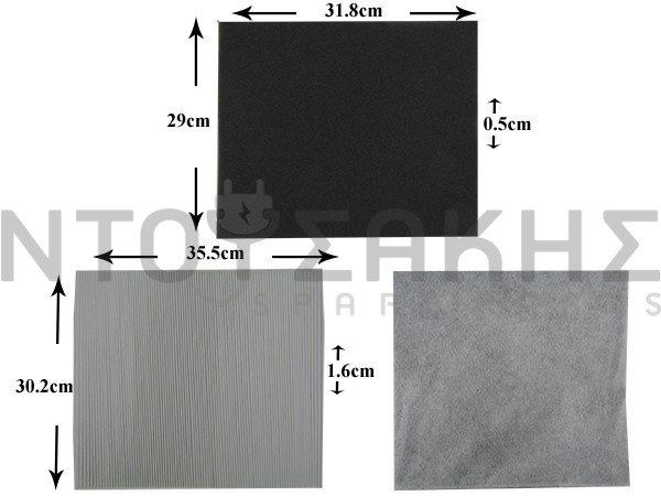 Εικόνα 1 για ΦΙΛΤΡΟ ΑΝΘΡΑΚΑ ΙΟΝΙΣΤΗ DELONGHI 5537000900