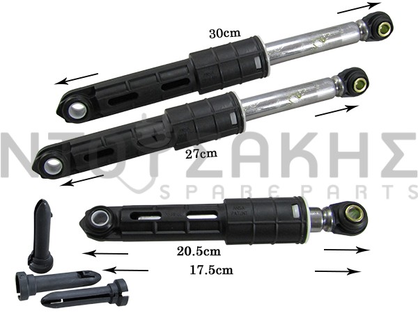 Εικόνα 1 για ΑΜΟΡΤΙΣΕΡ ΠΛΥΝΤΗΡΙΟY SIEMENS BOSCH SET 3 ΤΕΜ.80N 742719