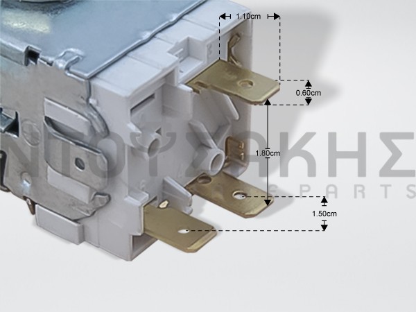 Εικόνα 2 για ΘΕΡΜΟΣΤΑΤΗΣ ΨΥΓΕΙΟΥ WHIRLPOOL Α13 0057