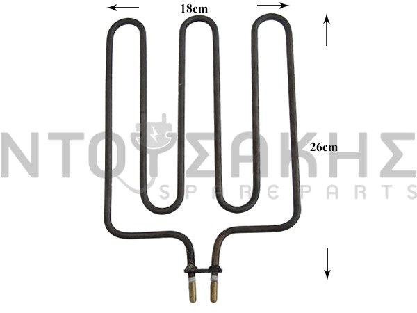 Εικόνα 1 για ΑΝΤΙΣΤΑΣΗ ΨΗΣΤΙΕΡΑΣ ΙΙΙ 26CM 1300W