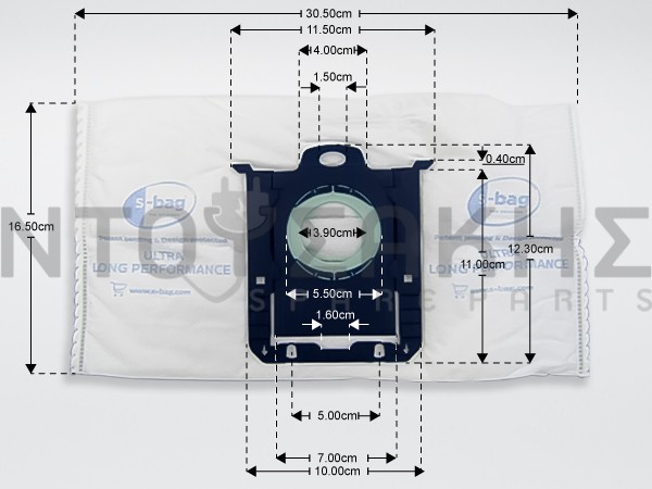 Εικόνα 2 για ΣΑΚΟΥΛΑ ΣΚΟΥΠΑΣ AEG S-BAG TEM 8 GR210SM OR