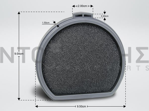 Εικόνα 2 για ΦΙΛΤΡΟ ΣΚΟΥΠΑΣ AEG OR.CODE 140113881019