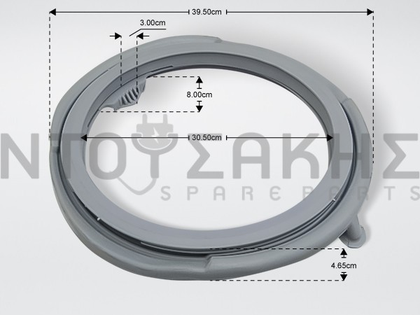 Εικόνα 1 για ΛΑΣΤΙΧΟ ΠΟΡΤΑΣ ARDO INDESIT WHIRLPOOL C00377824