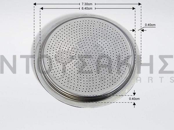 Εικόνα 2 για ΦΛΑΝΤΖΑ ΦΙΛΤΡΟΥ BIALETTI 9 ΦΛ.(ΣΕΤ 3 ΦΛ.+ 1 ΦΙΛΤΡΟ) MOKA EXPRESS - DAMA