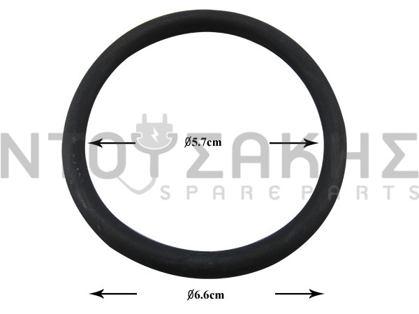 Εικόνα 1 για ΦΛΑΝΤΖΑ O-RING ΠΑΧΟΣ 5,34ΜΜ Φ56,52ΜΜ