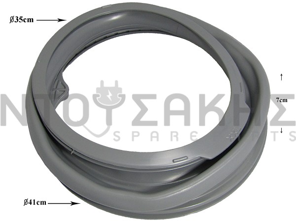Εικόνα 1 για ΛΑΣΤΙΧΟ ΠΟΡΤΑΣ ΠΛΥΝΤΗΡΙΟΥ ZANUSSI ELECTROLUX 1327246003