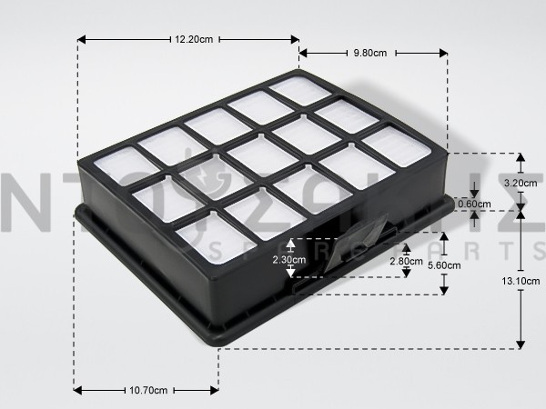 Εικόνα 1 για ΦΙΛΤΡΟ ΣΚΟΥΠΑΣ SAMSUNG HEPA H13 DJ97-00492J