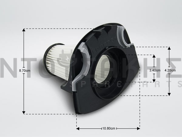 Εικόνα 1 για ΦΙΛΤΡΟ ΣΚΟΥΠΑΚΙ AEG OR.CODE 4055477543