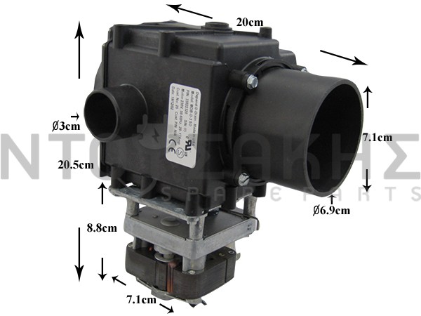 Εικόνα 1 για ΗΛΕΚΤΡΟΒΑΛΒΙΔΑ MDB-O-3 220/240V