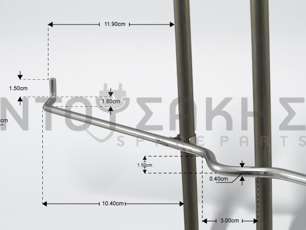Εικόνα 2 για ΑΝΤΙΣΤΑΣΗ ΚΟΥΖΙΝΑΣ ΑΝΩ ARISTON 2250W C00082732
