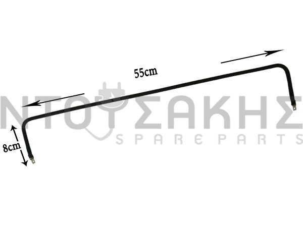 Εικόνα 1 για ΑΝΤΙΣΤΑΣΗ ΨΥΓΕΙΟY ΣΩΛΗΝΩΤΗ 55Χ8CM 400W 110V