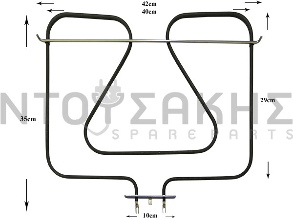 Εικόνα 1 για ΑΝΤΙΣΤΑΣΗ ΚΟΥΖΙΝΑΣ ΚΑΤΩ WHIRLPOOL 1700W 481925928681 OR