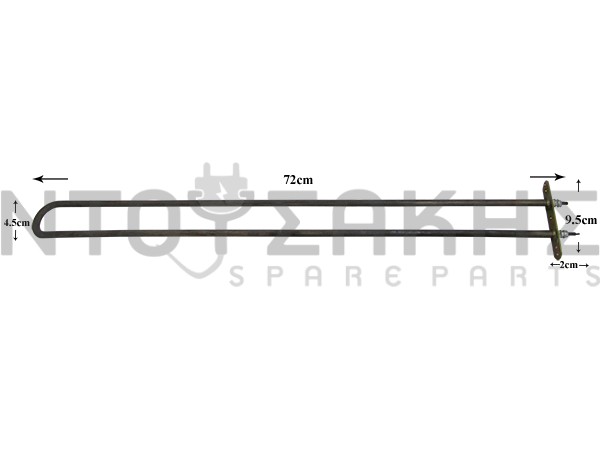 Εικόνα 1 για ΑΝΤΙΣΤΑΣΗ ΚΑΛΟΡΙΦΕΡ ΑΕΡΑ 72CM 2500W 230V