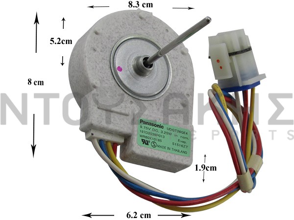 Εικόνα 1 για ΑΝΕΜΙΣΤΗΡΑΣ ΚΑΤΑΨΥΞΗΣ GENERAL ELECTRIC 276112 ARISTON INDESIT