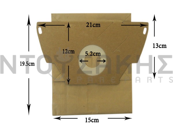 Εικόνα 1 για ΣΑΚΟΥΛΑ ΣKΟΥΠΑΣ ELECTROLUX MONDO SET 5 ΤΕΜ + 2 ΦΙΛΤΡΑ