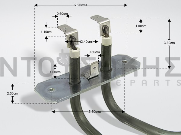 Εικόνα 2 για ΑΝΤΙΣΤΑΣΗ ΚΟΥΖΙΝΑΣ MIELE 2500W 230V