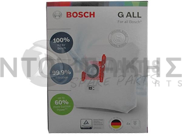 Εικόνα 1 για ΣΑΚΟΥΛΑ ΣΚΟΥΠΑΣ BOSCH TYPE G ALL R' SET 4 ΤΕΜ