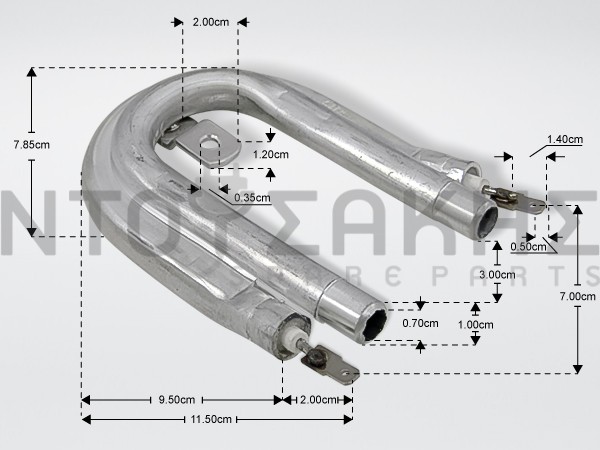 Εικόνα 1 για ΑΝΤΙΣΤΑΣΗ ΚΑΦΕΤΙΕΡΑΣ KENWOOD 240V 1000W KW716822