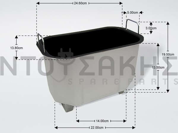 Εικόνα 1 για ΚΑΔΟΣ ΑΡΤΟΠΑΡΑΣΚΕΥΑΣΤΗ SILVER CREST GORENJE 363973