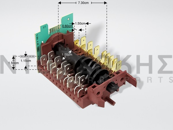 Εικόνα 1 για ΔΙΑΚΟΠΤΗΣ ΕΠΙΛΟΓΗΣ ΦΟΥΡΝΟΥ SIEMENS 10004395