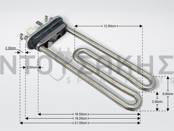 Εικόνα 1 για ΑΝΤΙΣΤΑΣΗ ΠΛΥΝΤΗΡΙΟΥ 1450W ARCELIK 2882602500