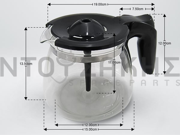 Εικόνα 1 για ΚΑΝΑΤΑ ΚΑΦΕΤΙΕΡΑΣ PHILIPS ΜΑΥΡΗ OR.CODE 996510073463