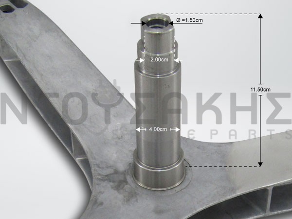 Εικόνα 1 για ΑΞΟΝΑΣ ΤΥΜΠΑΝΟΥ SAMSUNG DC97-17234A