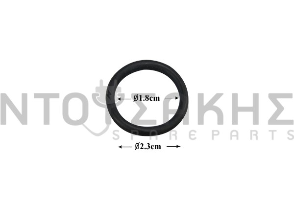 Εικόνα 1 για ΦΛΑΝΤΖΑ O-RING ΠΑΧΟΣ 2,62Χ17,86ΜΜ