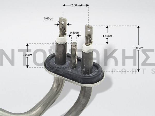 Εικόνα 2 για ΑΝΤΙΣΤΑΣΗ ΠΛΥΝΤΗΡΙΟY ΠΙΑΤΩΝ ARISTON 1800W C00061014