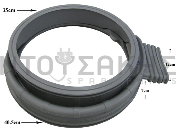 Εικόνα 1 για ΛΑΣΤΙΧΟ ΠΟΡΤΑΣ ΠΛΥΝΤΗΡΙΟΥ SAMSUNG DC64-01827A