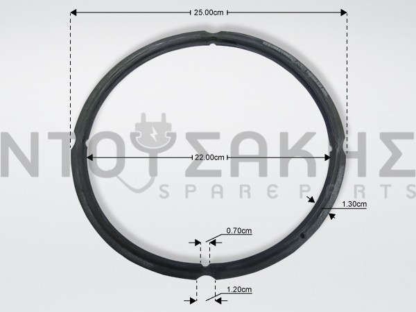 Εικόνα 2 για ΛΑΣΤΙΧΟ ΧΥΤΡΑΣ TEFAL VITALY-OPTIMA-SENSOR 4.5/6/7.5LT SA-792189