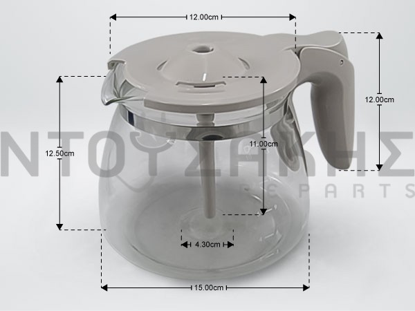 Εικόνα 1 για ΚΑΝΑΤΑ ΚΑΦΕΤΙΕΡΑΣ PHILIPS  ΓΚΡΙ OR.CODE 996510073462