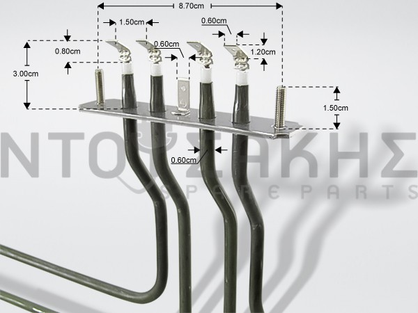 Εικόνα 2 για ANTΙΣΤΑΣΗ ΚΟΥΖΙΝΑΣ ΓΚΡΙΛ SMEG ALFA151X 806890471