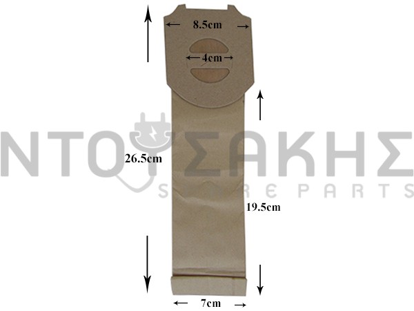 Εικόνα 1 για ΣΑΚΟΥΛΑ ΣΚΟΥΠΑΣ ROWENTA GOLF SET 5 ΤΕΜ + 2 ΦΙΛΤΡΟ