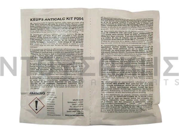 Εικόνα 2 για ΣΚΟΝΗ ΑΦΑΛΑΤΩΣΗΣ ΜΗΧΑΝΗΣ ESPRESSO KLARIS KRUPS F054001A