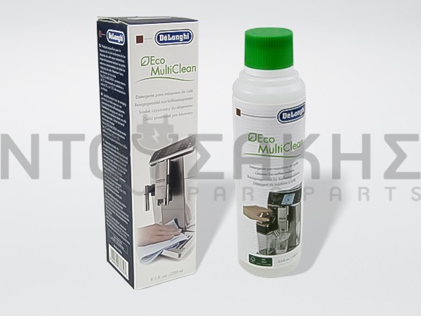 Εικόνα 1 για ΚΑΘΑΡΙΣΤΙΚΟ ΥΓΡΟ ΚΑΦΕΤΙΕΡΑΣ DELONGHI ECOMULTICLEAN 250ML