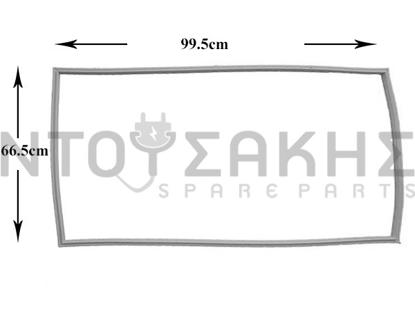 Εικόνα 1 για ΛΑΣΤΙΧΟ ΠΟΡΤΑΣ ΣΥΝΤΗΡΗΣΗΣ ΨΥΓΕΙΟΥ SIEMENS BOSCH 715196