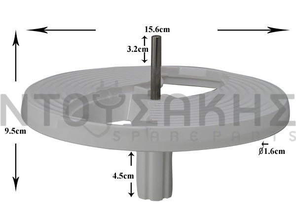 Εικόνα 1 για ΒΑΣΗ ΔΙΣΚΟΥ ΜΠΛΕΝΤΕΡ BRAUN BR67051145