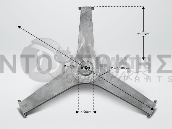Εικόνα 1 για ΑΞΟΝΑΣ ΤΥΜΠΑΝΟΥ SAMSUNG DC97-17234A