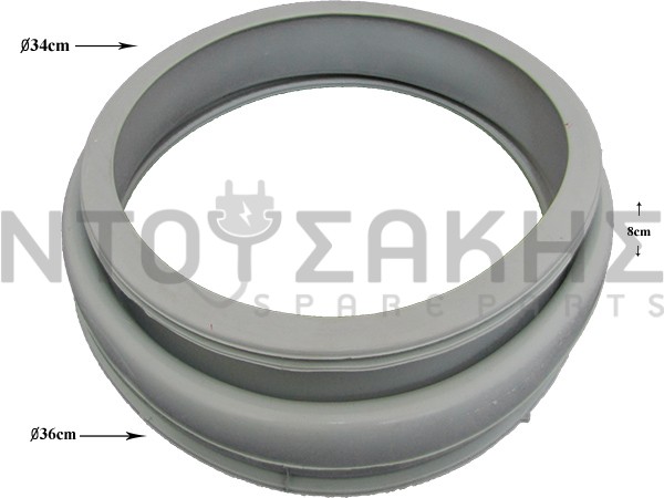 Εικόνα 1 για ΛΑΣΤΙΧΟ ΠΟΡΤΑΣ ΠΛΥΝΤΗΡΙΟΥ ARISTON INDESIT 110326 482000028460