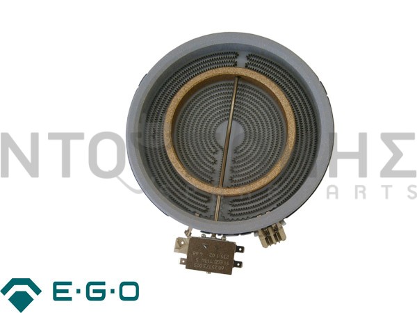 Εικόνα 1 για ΕΣΤΙA ΚΟΥΖΙΝΑΣ ΚΕΡΑΜΙΚΗ ΕGO ΙΙ 200/125ΜΜ 1700/700W 481231018893
