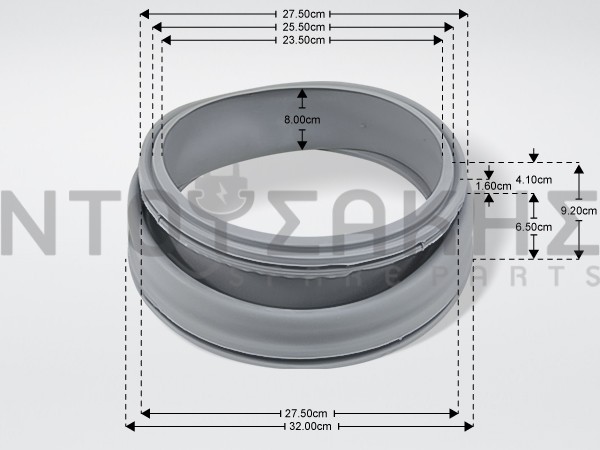 Εικόνα 1 για ΛΑΣΤΙΧΟ ΠΟΡΤΑΣ ΠΛΥΝΤΗΡΙΟY PITSOS 2600 OR