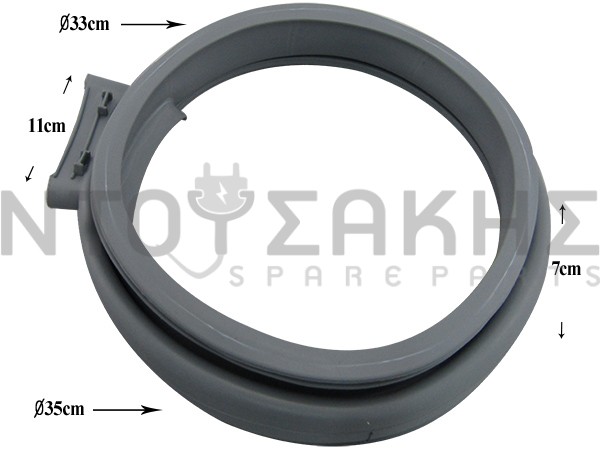 Εικόνα 1 για ΛΑΣΤΙΧΟ ΠΟΡΤΑΣ ΠΛΥΝΤΗΡΙΟΥ ARISTON 097371