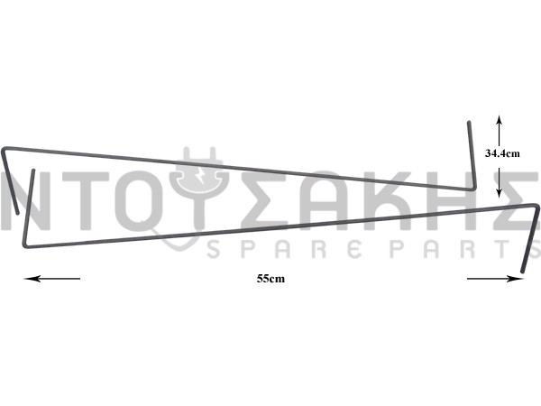 Εικόνα 1 για ΕΛΑΤΗΡΙΟ ΜΕΝΤΕΣΕ ΠΟΡΤΑΣ BRANDT 57X2197