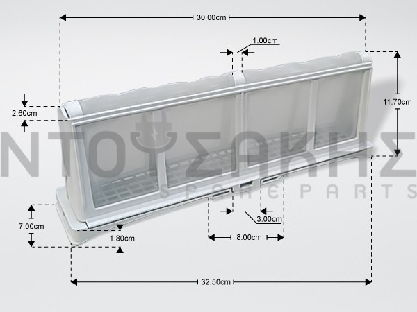 Εικόνα 1 για ΦΙΛΤΡΟ ΣΤΕΓΝΩΤΗΡΙΟΥ AEG ELECTROLUX 1366019014