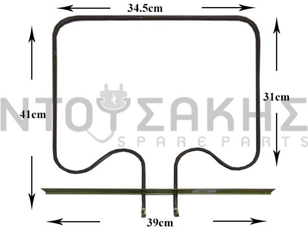 Εικόνα 1 για ΑΝΤΙΣΤΑΣΗ ΚΟΥΖΙΝΑΣ ΚΑΤΩ ΤΕΚΑ 1150W 230V