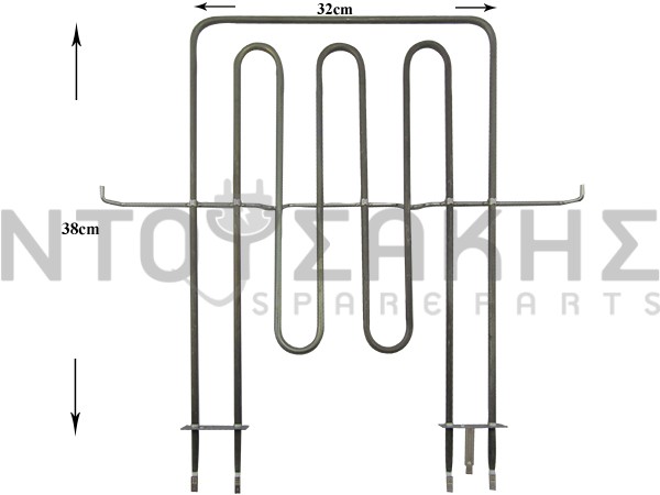 Εικόνα 1 για ΑΝΤΙΣΤΑΣΗ ΚΟΥΖΙΝΑΣ ΑΝΩ ARISTON CANDY 2400W 081591