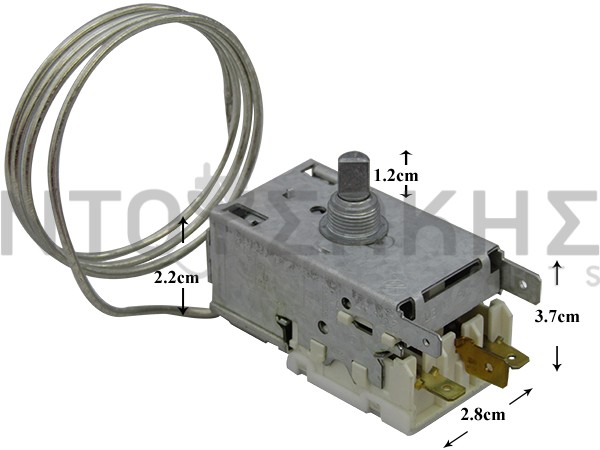 Εικόνα 1 για ΘΕΡΜΟΣΤΑΤHΣ ΨΥΓΕΙΟY RANCO BRANDT K59 L1919 3 ΕΠΑΦΩΝ 93X2644